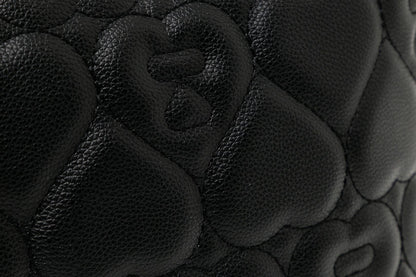 BAPE QUILTED HEART MONOGRAM MINI HANDBAG