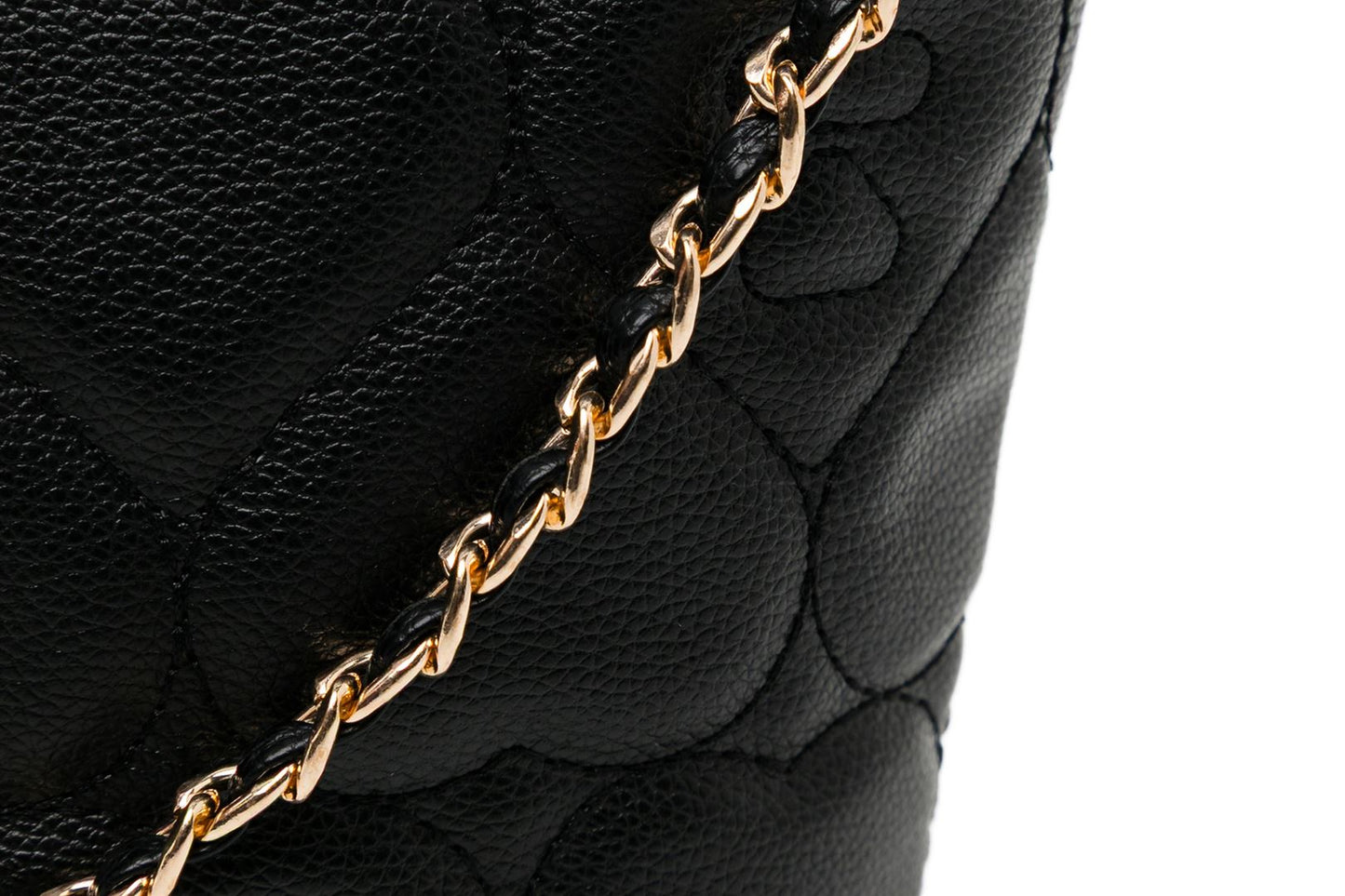 BAPE QUILTED HEART MONOGRAM MINI HANDBAG
