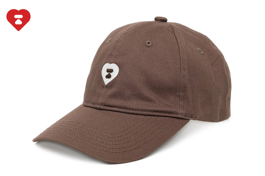 BAPE 心形刺繡洗水牛仔帽