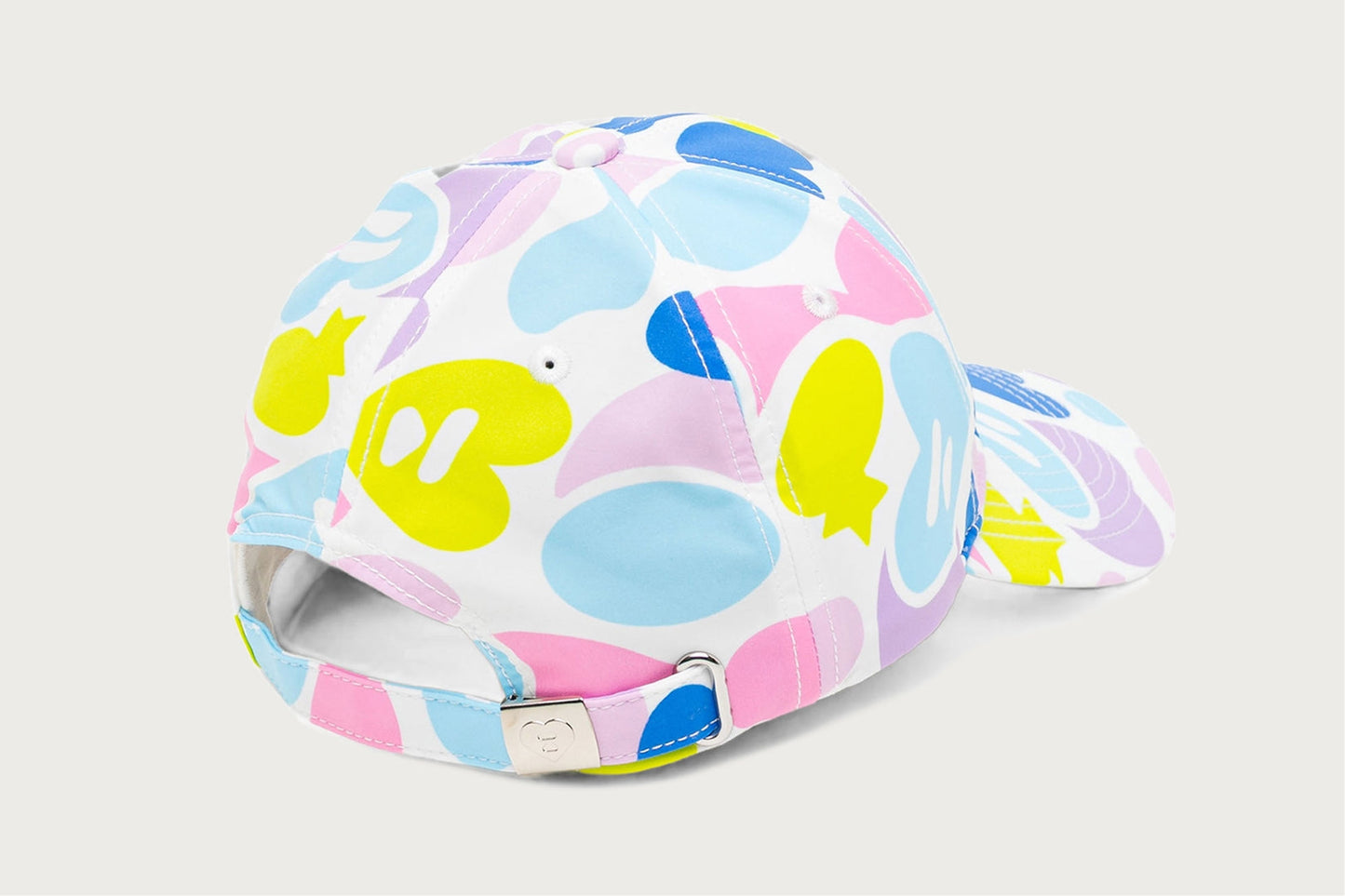 BAPE APEE HEART LOGO CAMO CAP #1