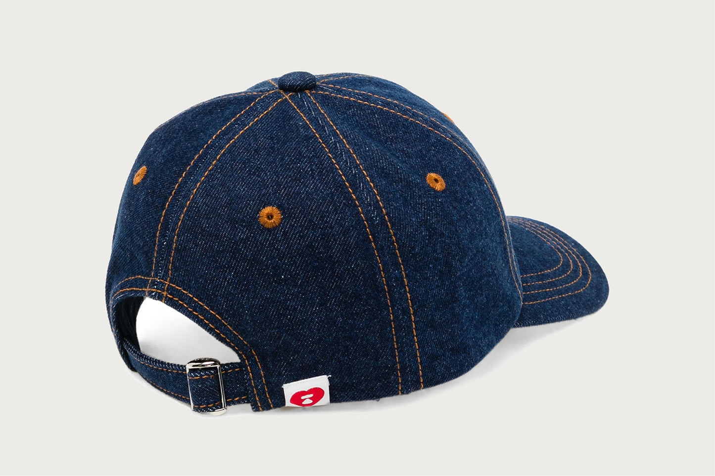 BAPE HEART LOGO DENIM CAP