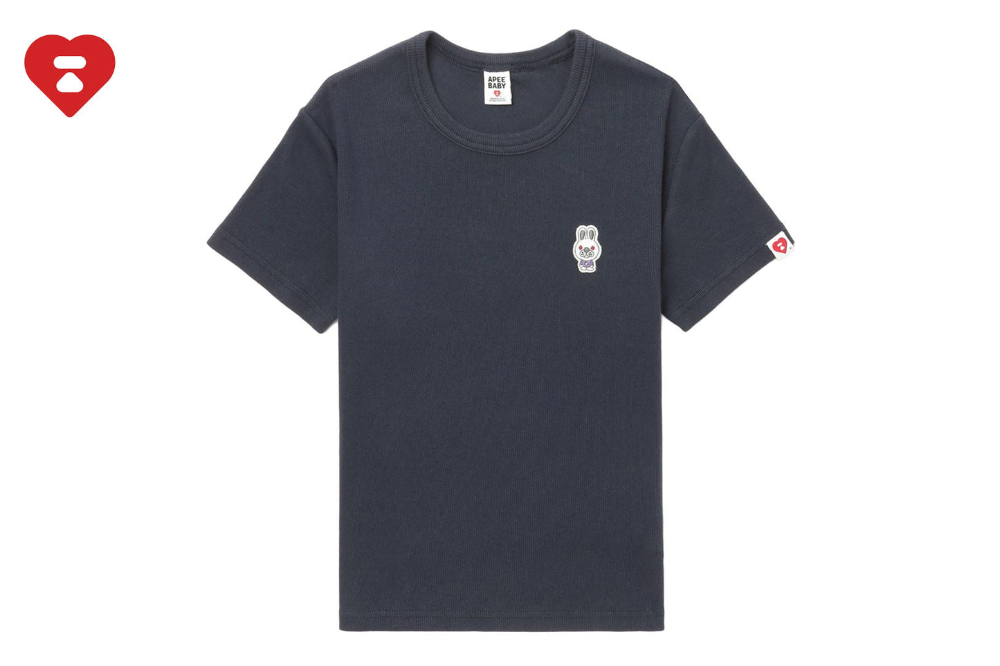 BAPE BABY DOPPY BADGE RIB TEE