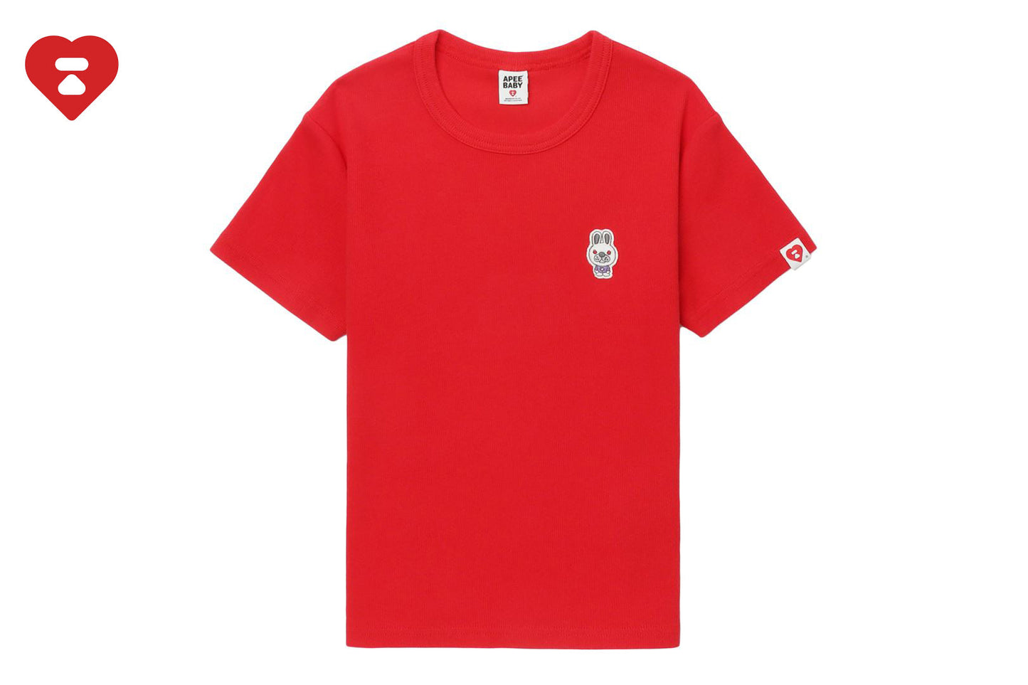 BAPE BABY DOPPY BADGE RIB TEE