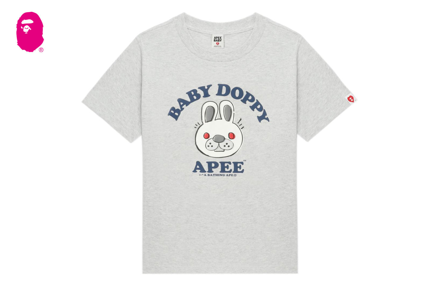 BAPE BABY DOPPY PRINTED CROP TEE