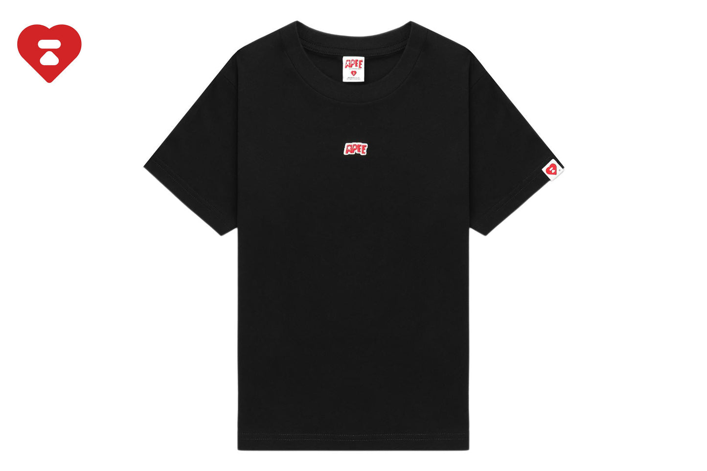 BAPE APEE BADGE CROP TEE