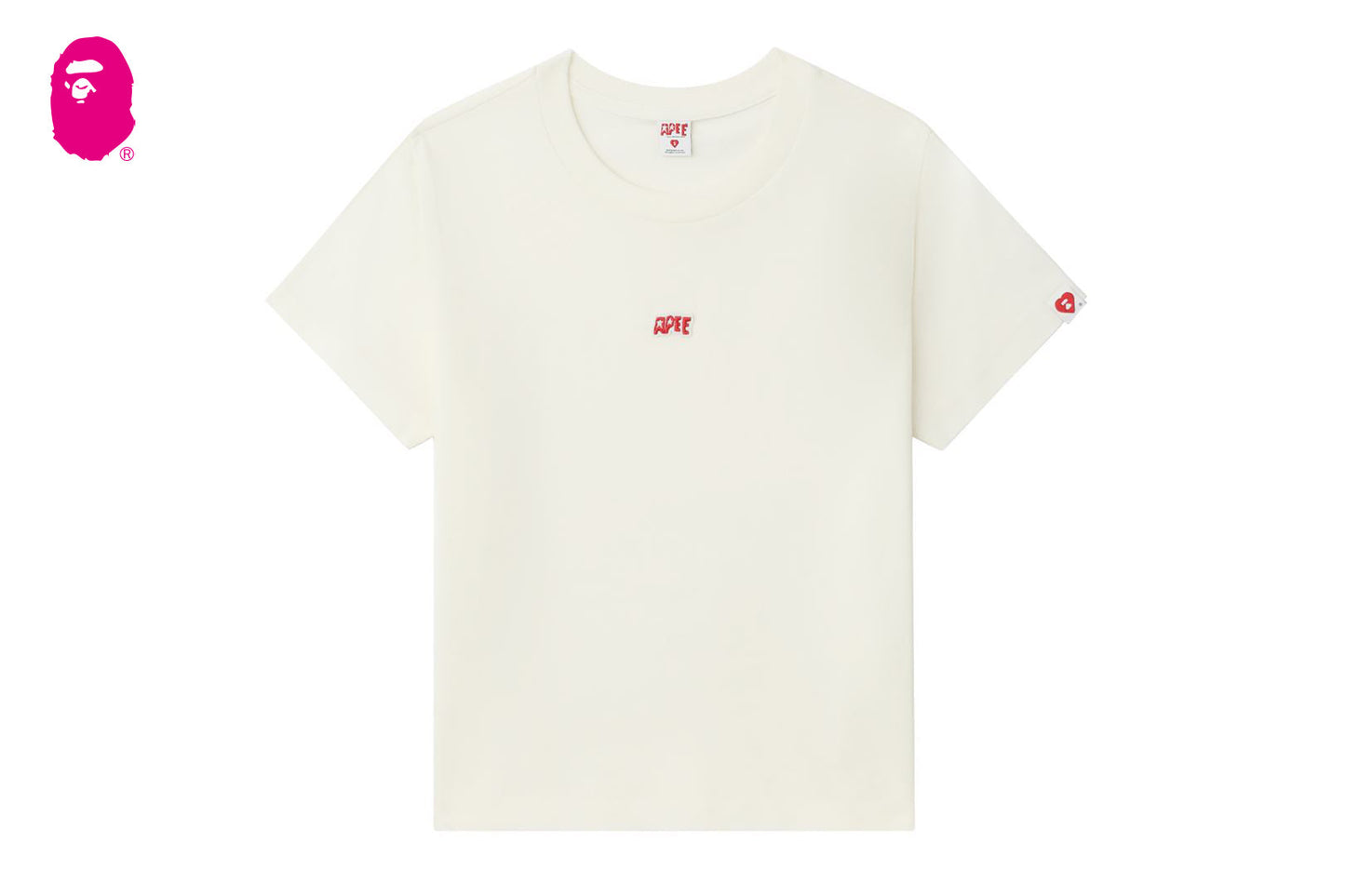 BAPE APEE BADGE CROP TEE