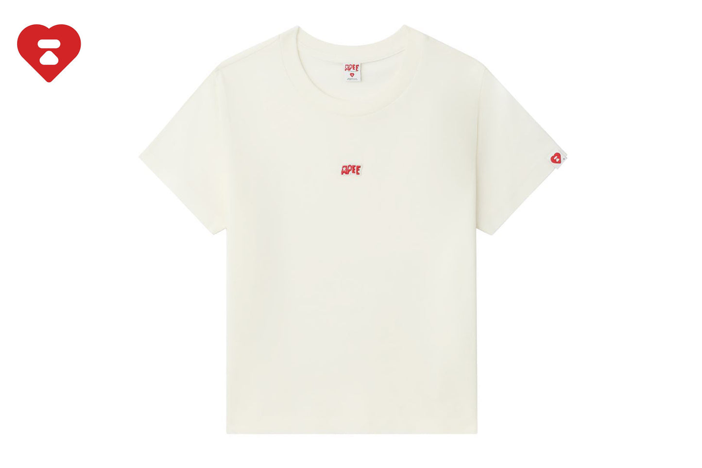 BAPE APEE BADGE CROP TEE