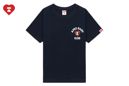 BAPE CAMO HEART CHEST PRINT CROP TEE