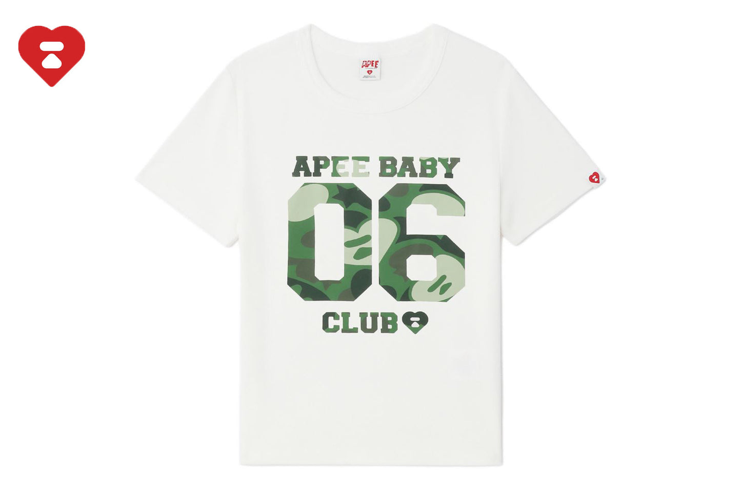 BAPE CAMO 06 PRINT CROP TEE