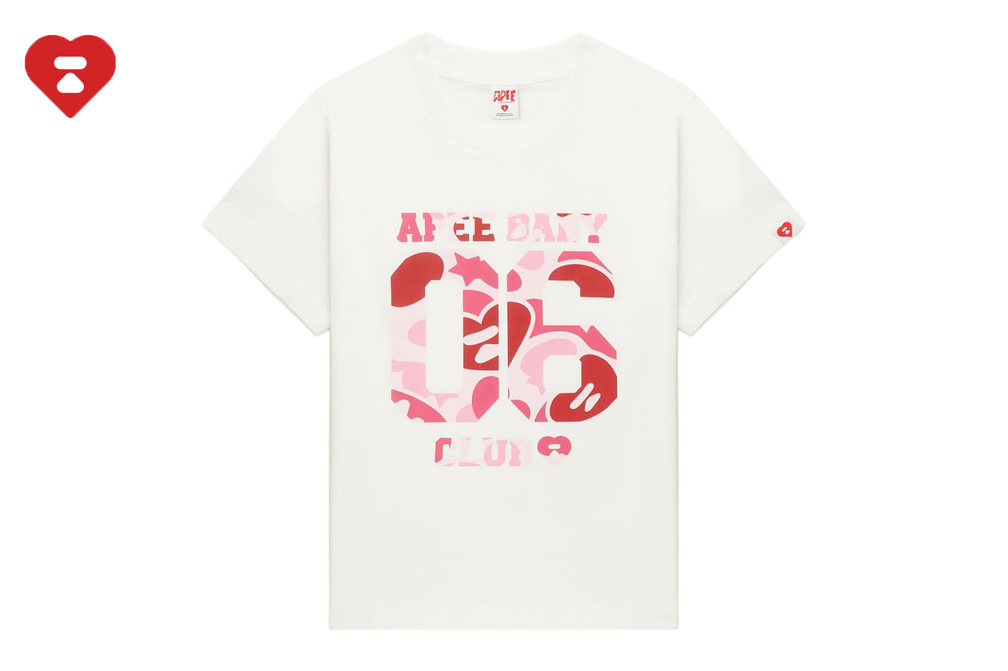 BAPE CAMO 06 PRINT CROP TEE