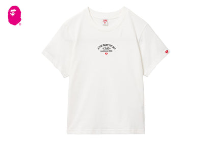 BAPE APEE BABY 刺繡短版T恤