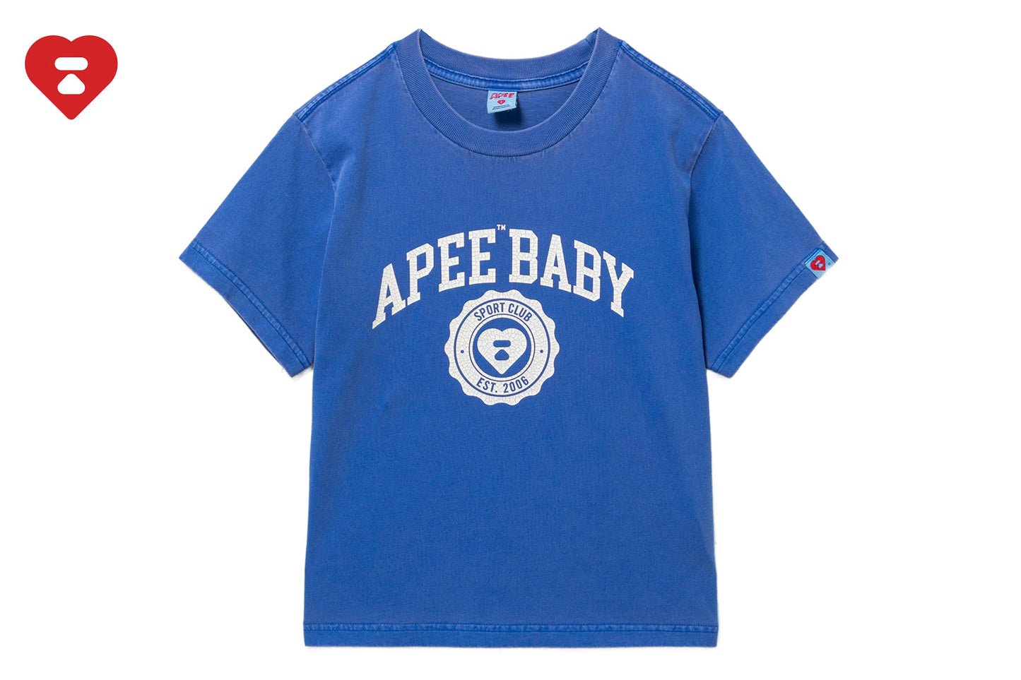 BAPE APEE BABY PRINT CROP TEE #1