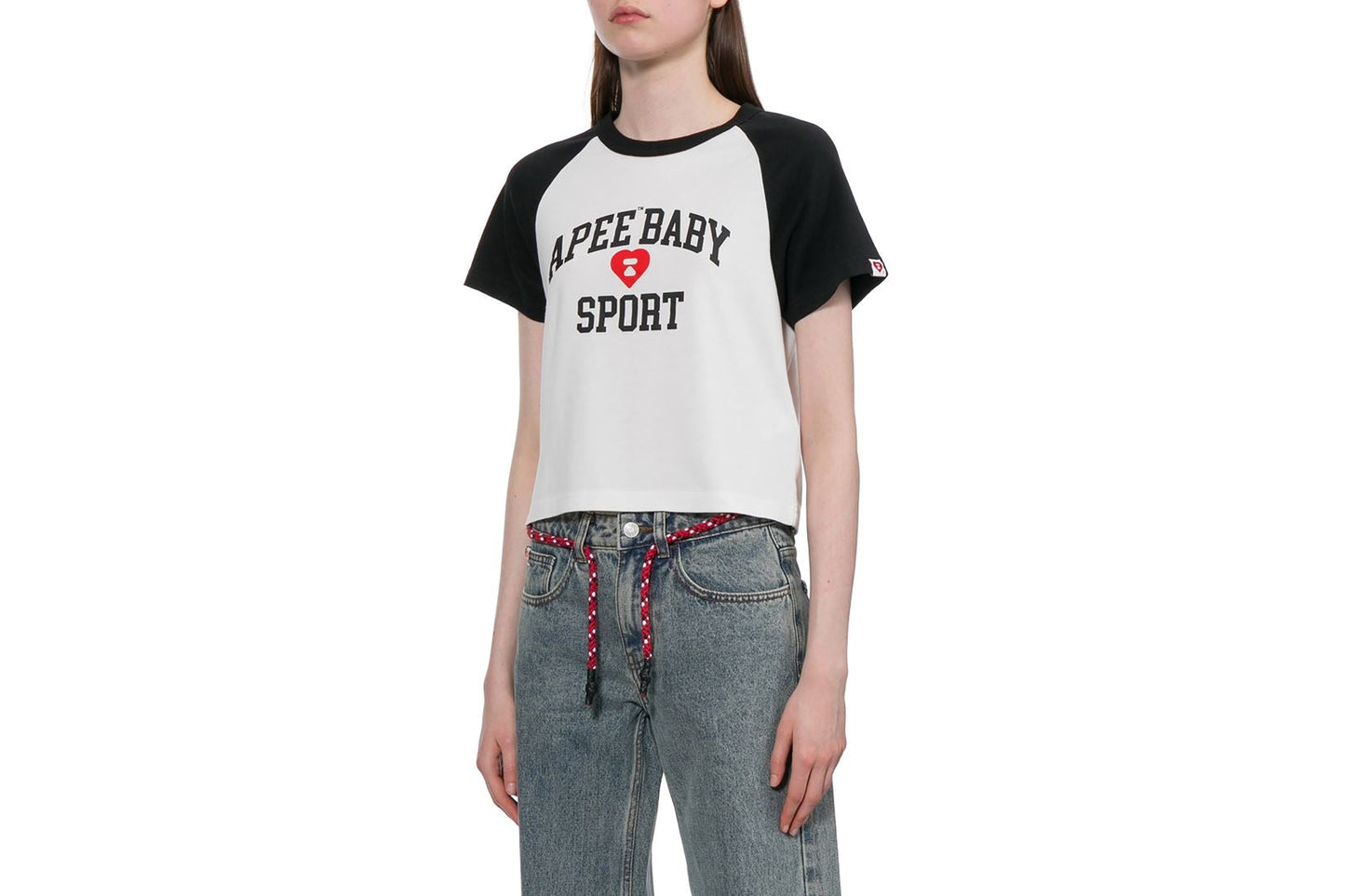 BAPE APEE BABY PRINT RAGLAN TEE