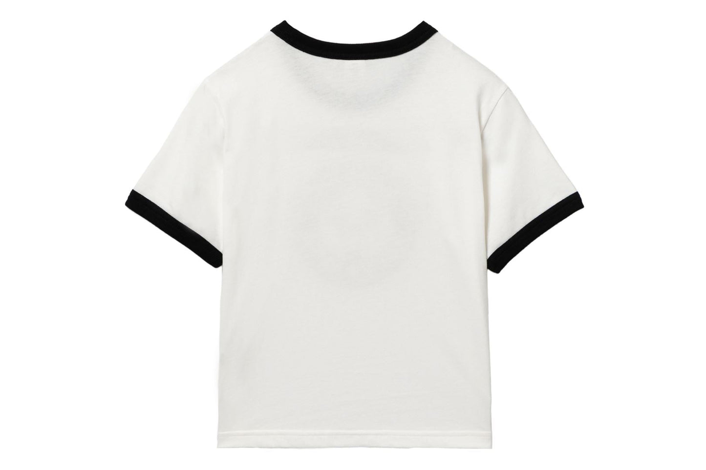 BAPE MILO PD PRINTED RINGER CROP TEE