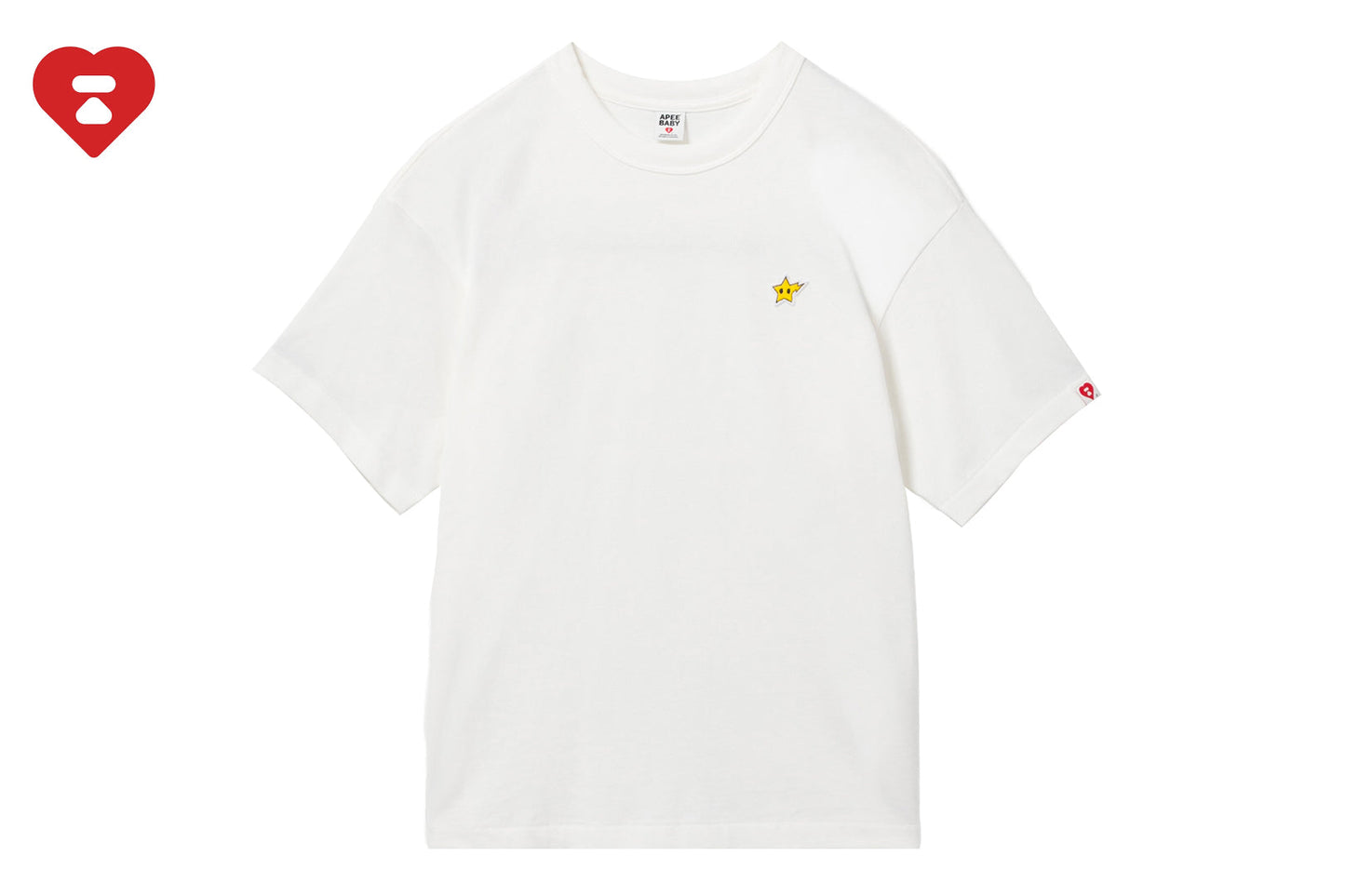 BAPE MILOSTA BADGE TEE