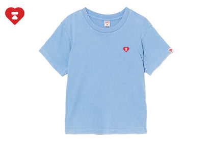 BAPE HEART BADGE CROP TEE #2