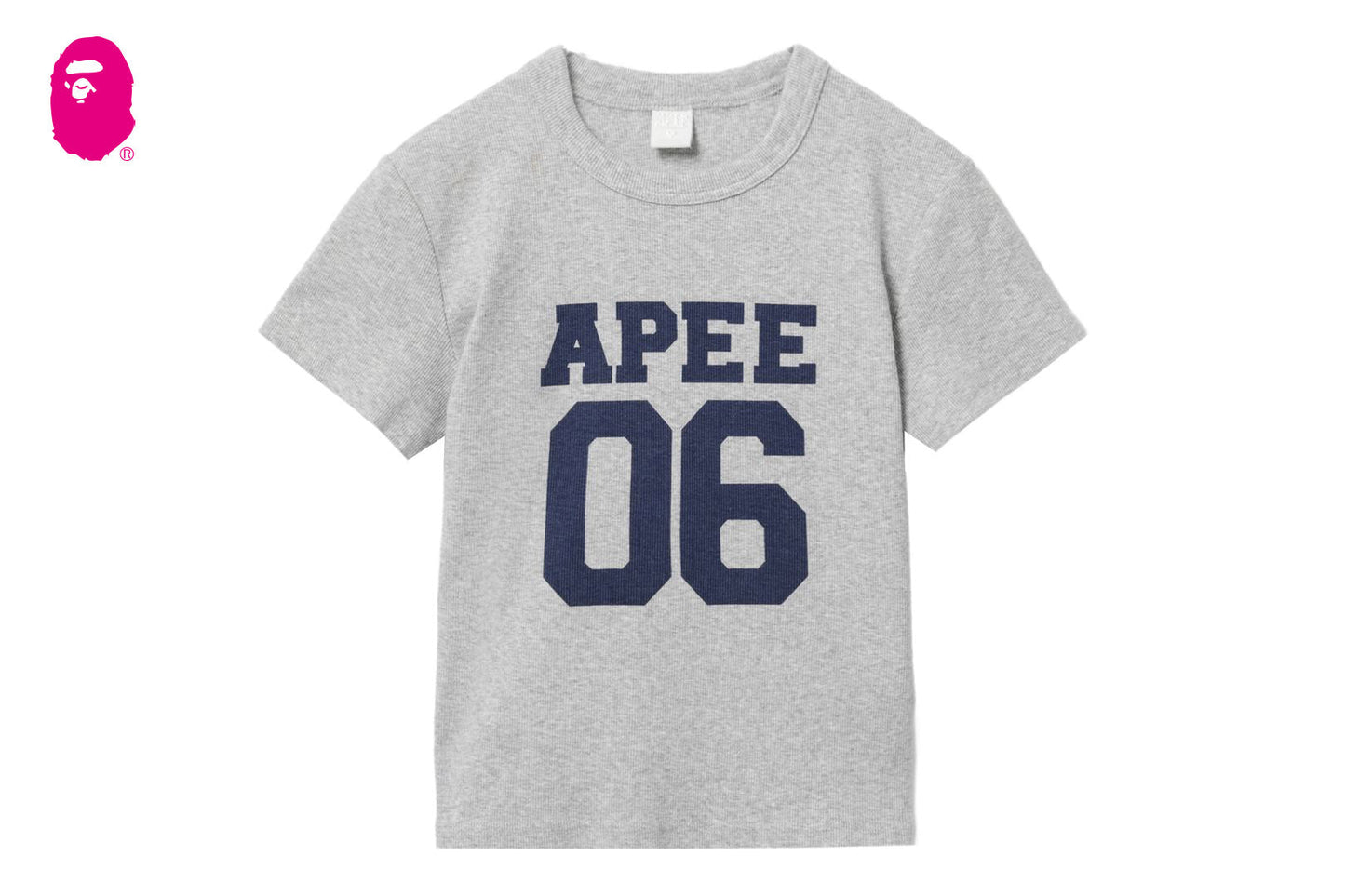 BAPE APEE 06 PRINT CROP TEE