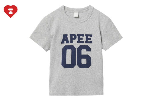 BAPE APEE 06 PRINT CROP TEE