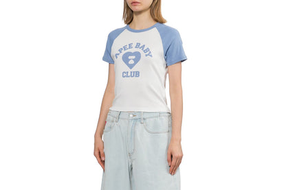 BAPE APEE PRINT RAGLAN TEE