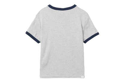 BAPE PRINT CROP RINGER TEE