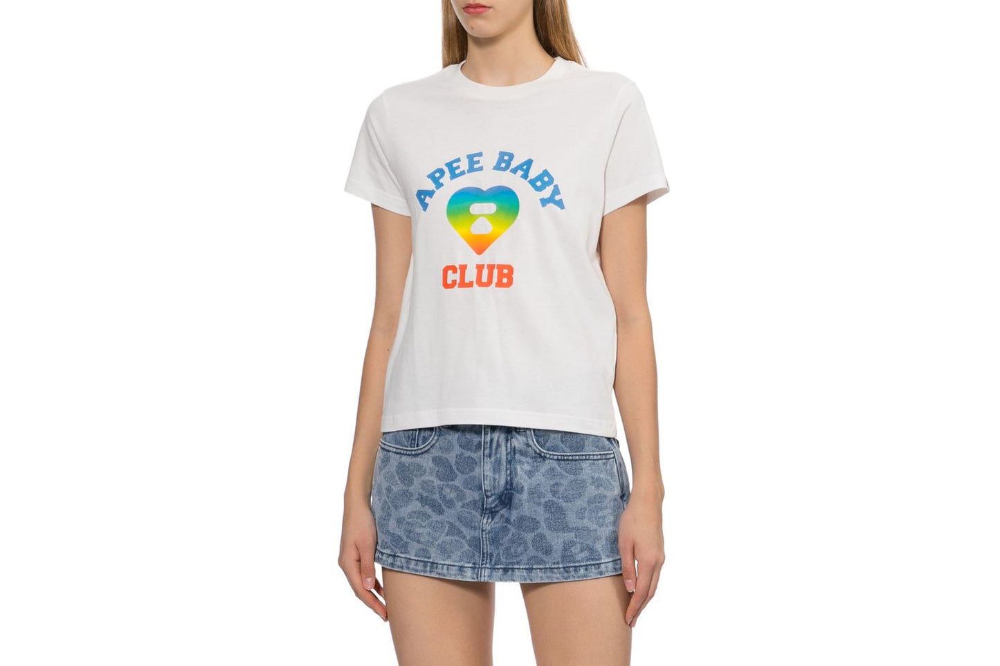 BAPE 彩虹 APEE 嬰兒印花 T 恤