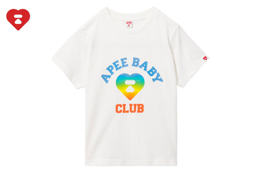 BAPE 彩虹 APEE 嬰兒印花 T 恤