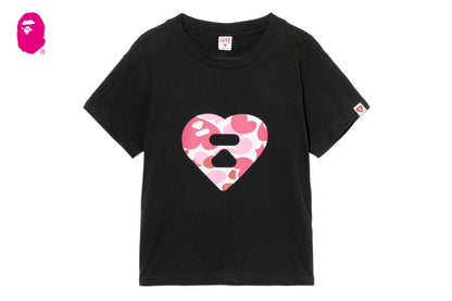 BAPE CAMO HEART PRINTED TEE #2