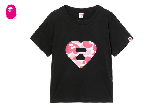 BAPE CAMO HEART PRINTED TEE #2