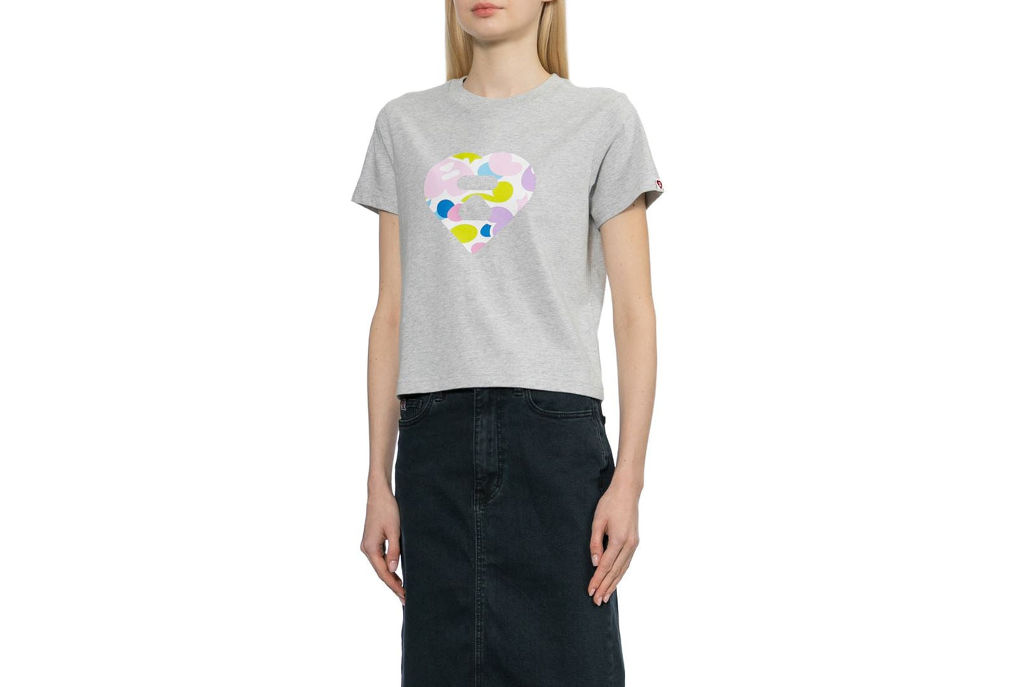 BAPE CAMO HEART PRINTED TEE #2