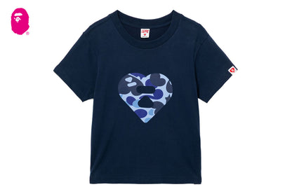 BAPE CAMO HEART PRINTED TEE #2