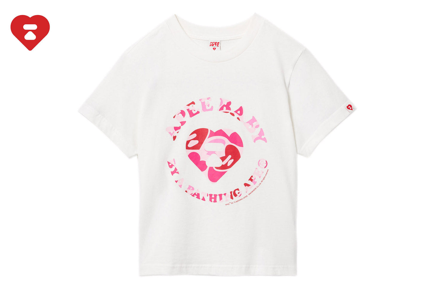 BAPE CAMO APEE BABY 印花T恤 #2