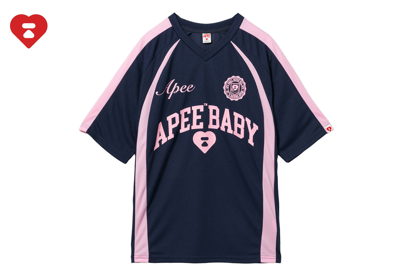 BAPE APEE 06 印花足球T恤 #1