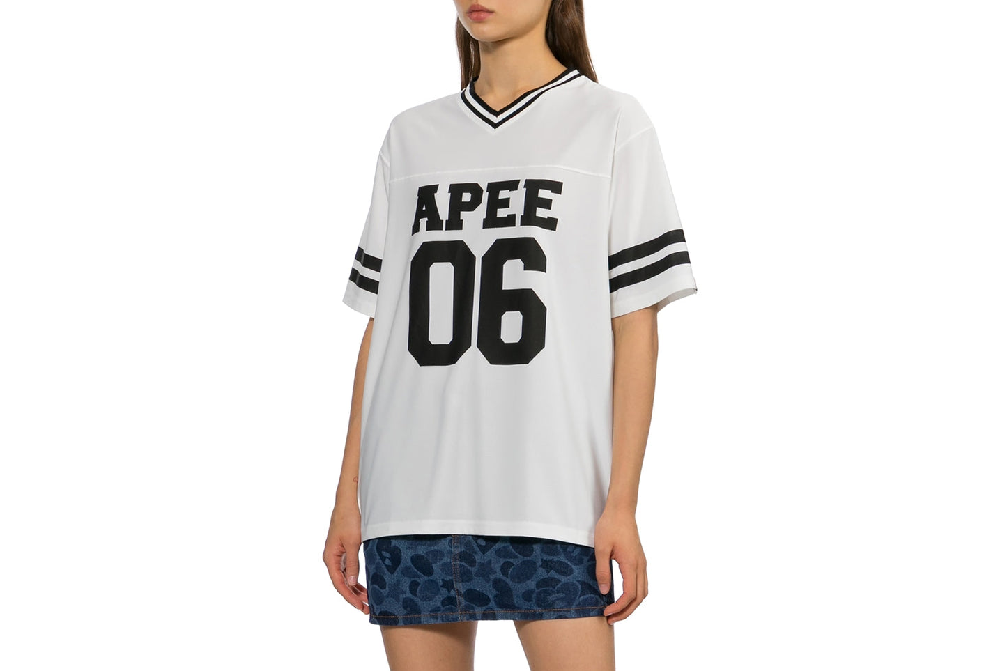 BAPE APEE 06 印花足球T恤 #2