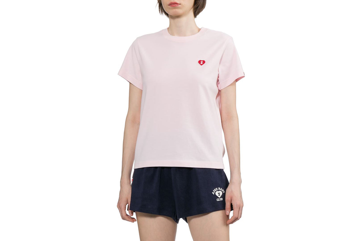 BAPE 心形徽章T恤 #3
