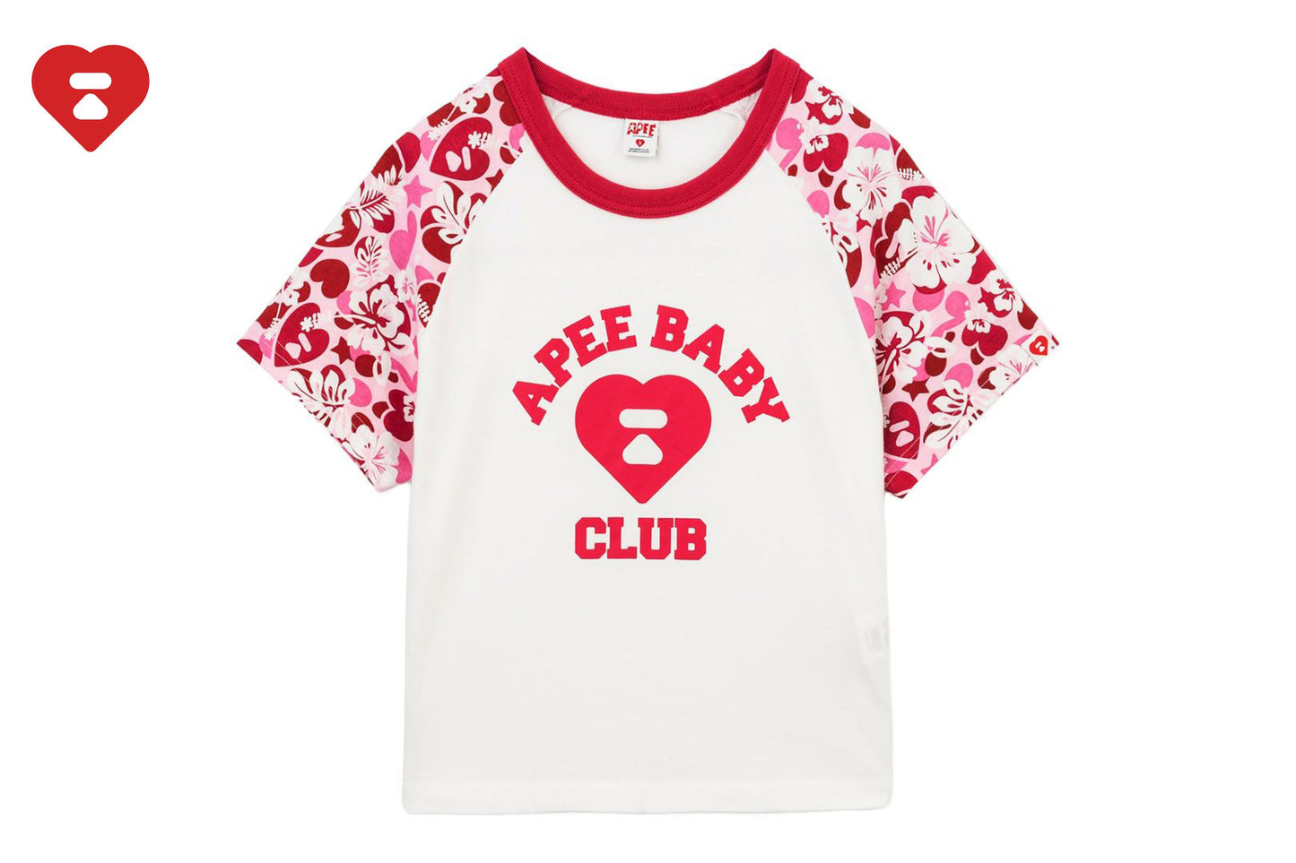 BAPE APEE HAWAII RAGLAN SLEEVE TEE
