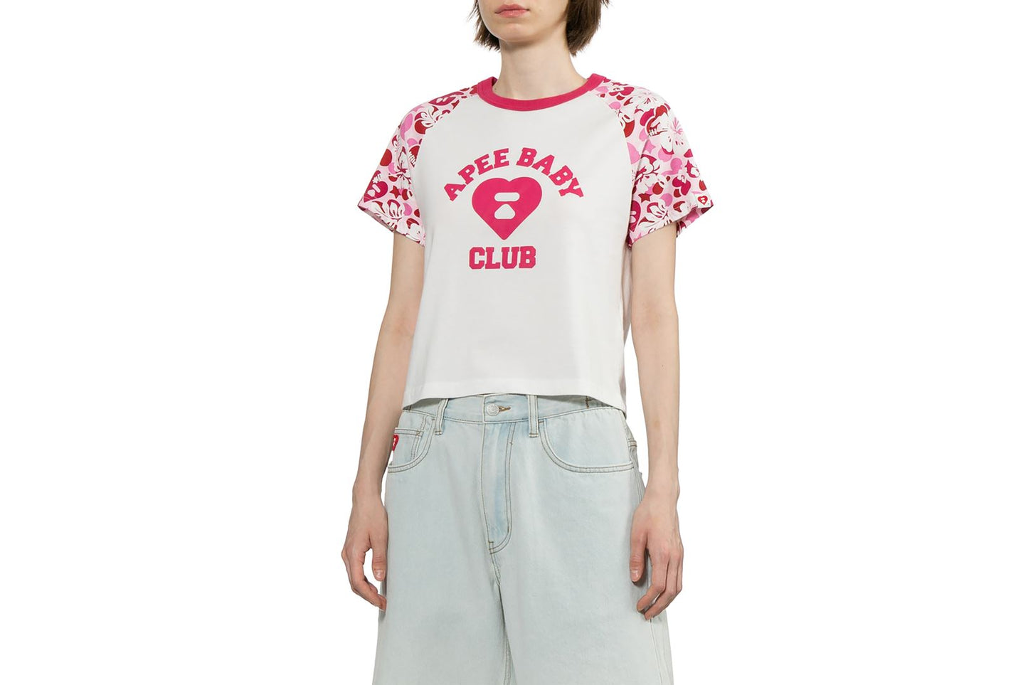 BAPE APEE HAWAII RAGLAN SLEEVE TEE