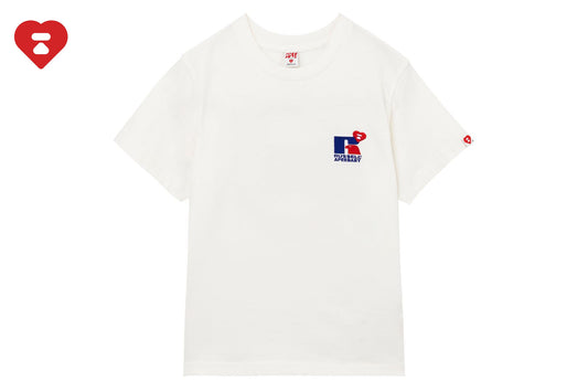 BAPE APEE X RUSSELL PRINT TEE