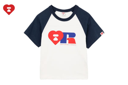 BAPE APEE X RUSSELL 拉格蘭袖T恤