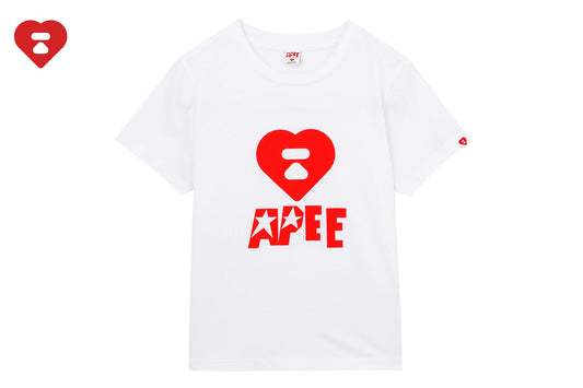 BAPE APEE LOGO 印刷 T 恤 #1
