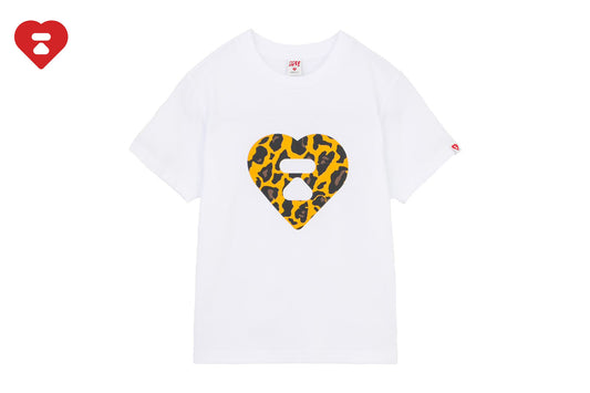 BAPE 豹紋印花T恤