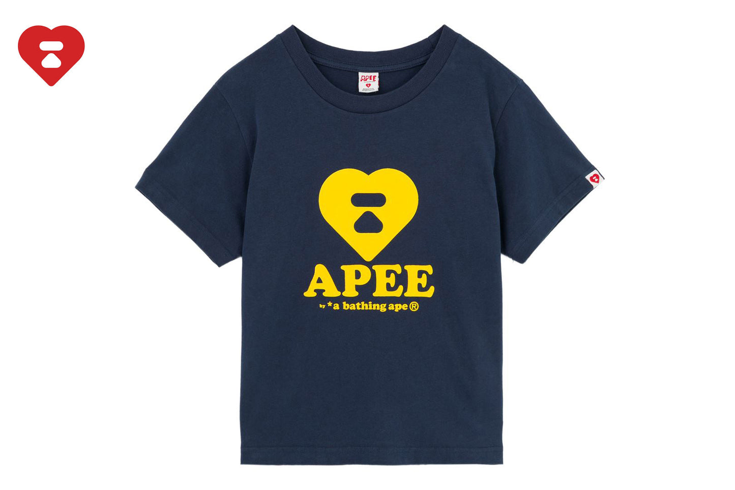 BAPE APEE LOGO 印刷 T 恤 #2