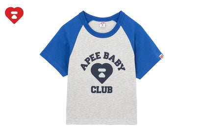BAPE APEE BABY PRINT RAGLAN TEE