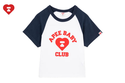 BAPE APEE BABY PRINT RAGLAN TEE
