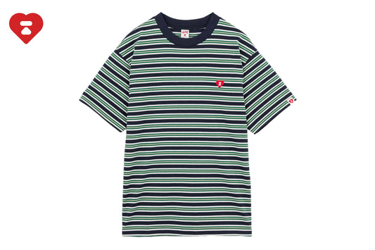 BAPE APEE STRIPED TEE #2
