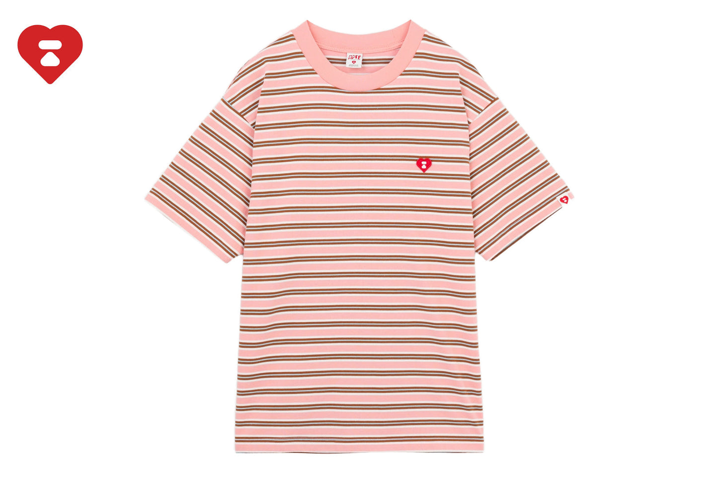 BAPE APEE STRIPED TEE #2