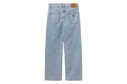 BAPE PU BADGE WASHED STRAIGHT CUT JEANS