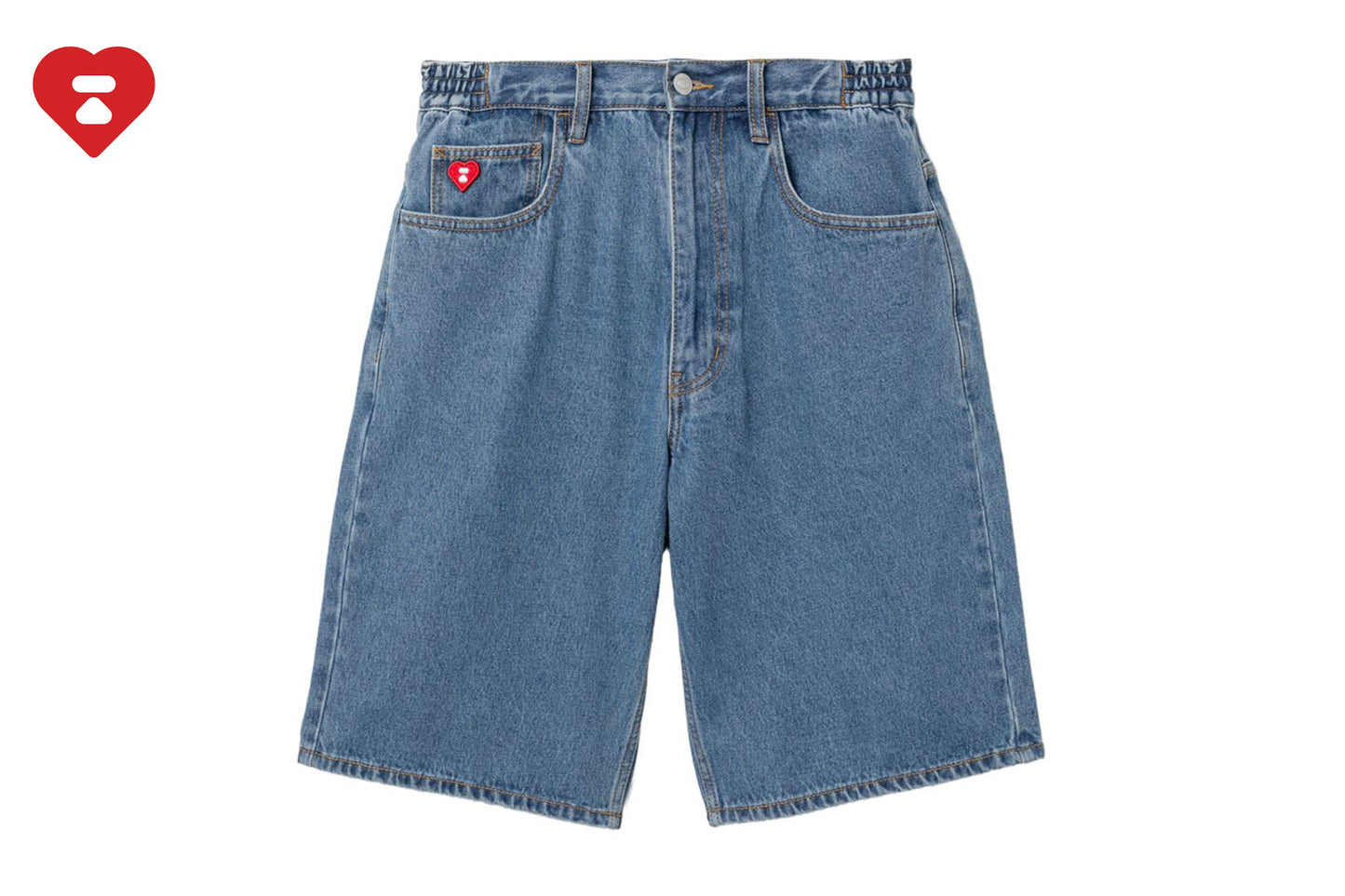 BAPE DENIM SHORTS