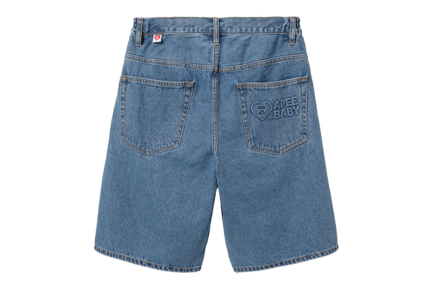 BAPE DENIM SHORTS