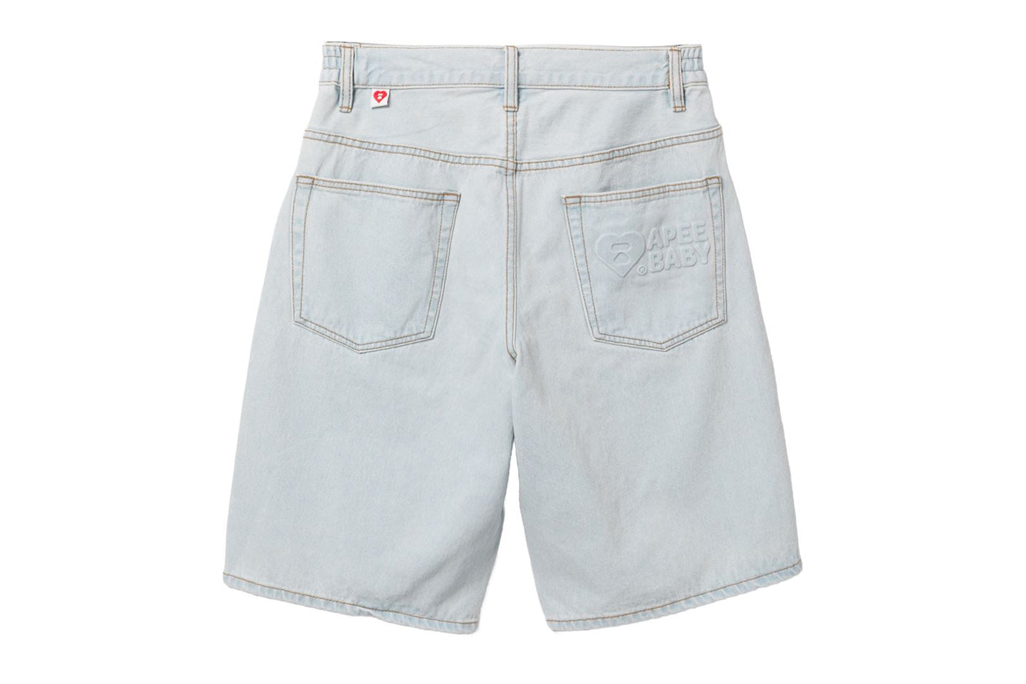 BAPE DENIM SHORTS