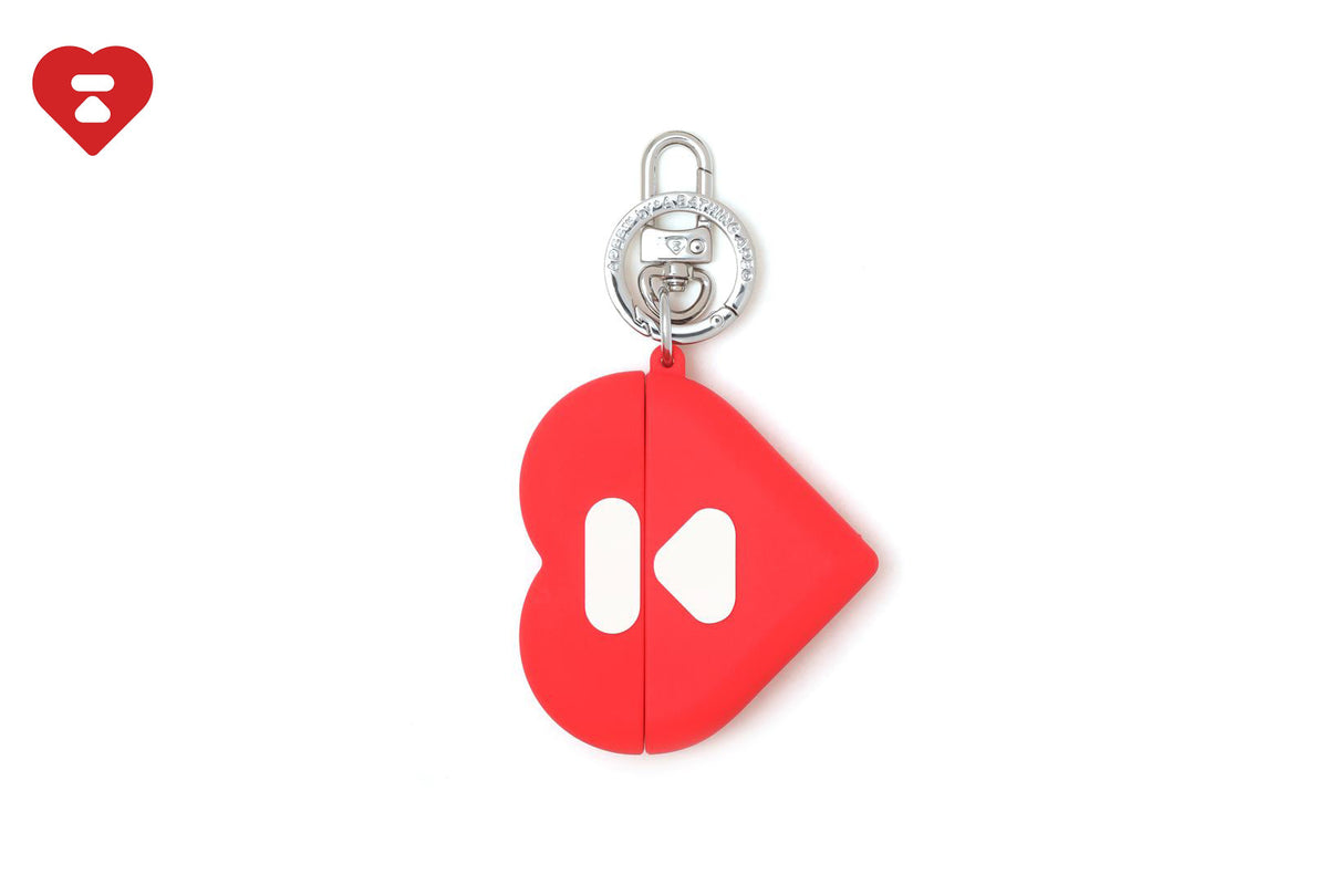 BAPE APEE HEART AIRPODS CASE